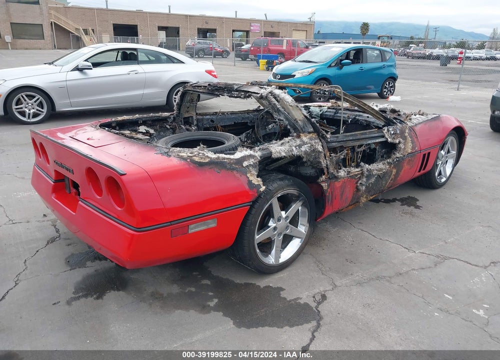 1987 CHEVROLET CORVETTE VIN: 1G1YY2181H5128766