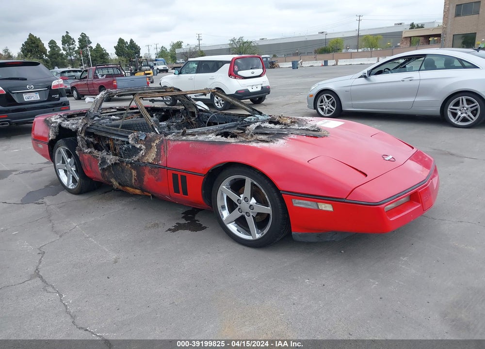 1987 CHEVROLET CORVETTE VIN: 1G1YY2181H5128766