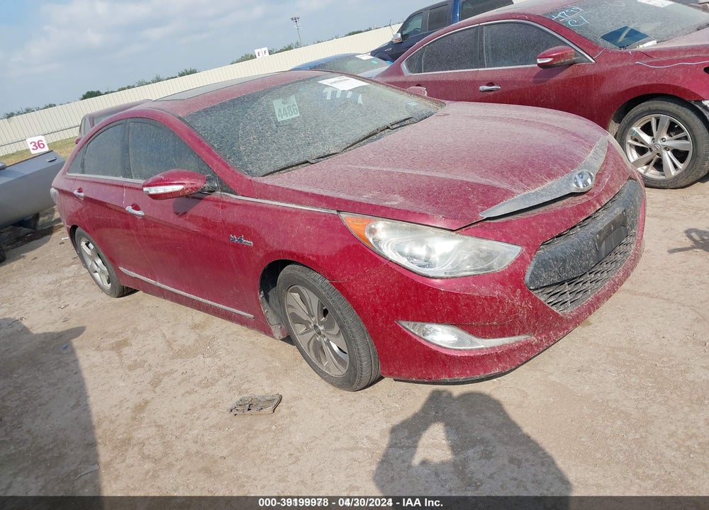 2013 HYUNDAI SONATA HYBRID LIMITED VIN: KMHEC4A46DA095651