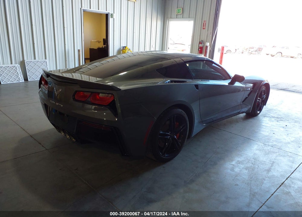 2016 CHEVROLET CORVETTE STINGRAY VIN: 1G1YB2D70G5117759