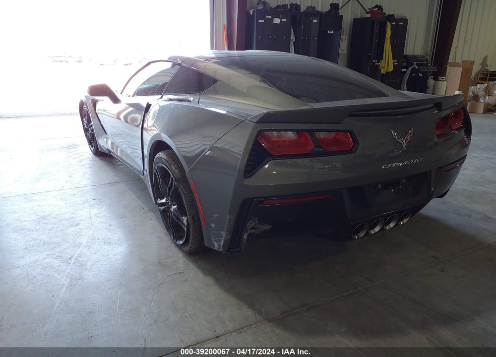 2016 CHEVROLET CORVETTE STINGRAY VIN: 1G1YB2D70G5117759