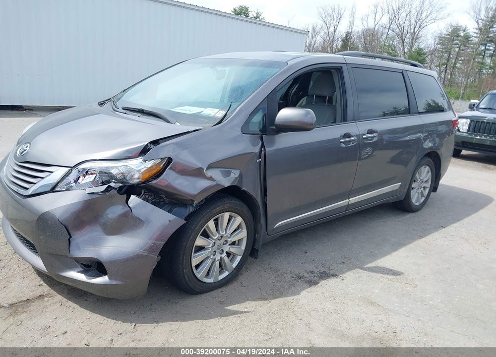 2017 TOYOTA SIENNA VIN: 5TDDZ3DC4HS186390