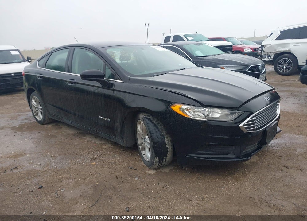 2018 FORD FUSION HYBRID SE VIN: 3FA6P0LU2JR220199
