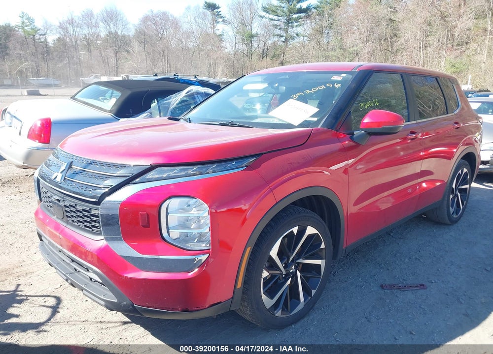 2022 MITSUBISHI OUTLANDER ES 2.5 S-AWC VIN: JA4J4TA8XNZ041747