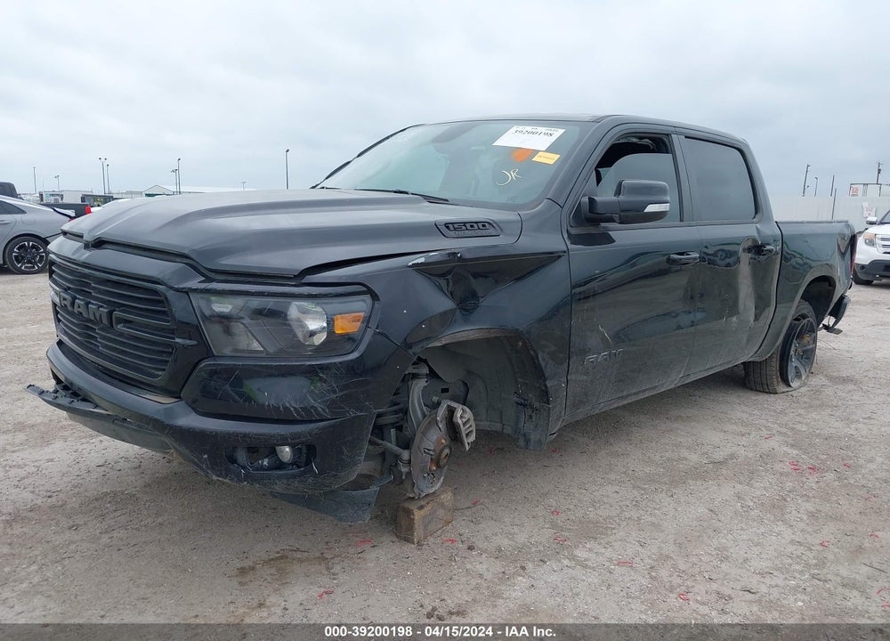 2021 RAM 1500 LONE STAR 4X2 5'7 BOX VIN: 1C6RREFT7MN584862