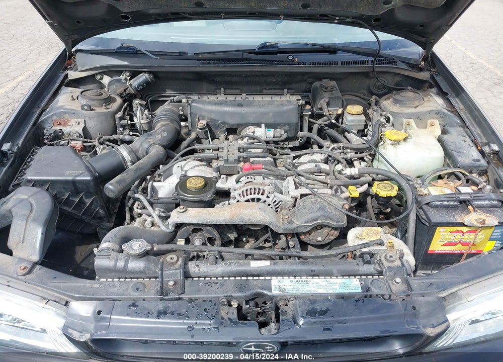 1999 SUBARU IMPREZA L VIN: JF1GF4357XH805555