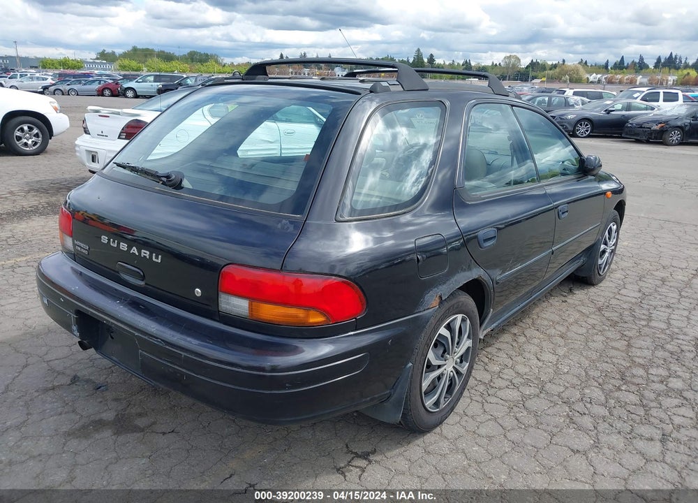 1999 SUBARU IMPREZA L VIN: JF1GF4357XH805555