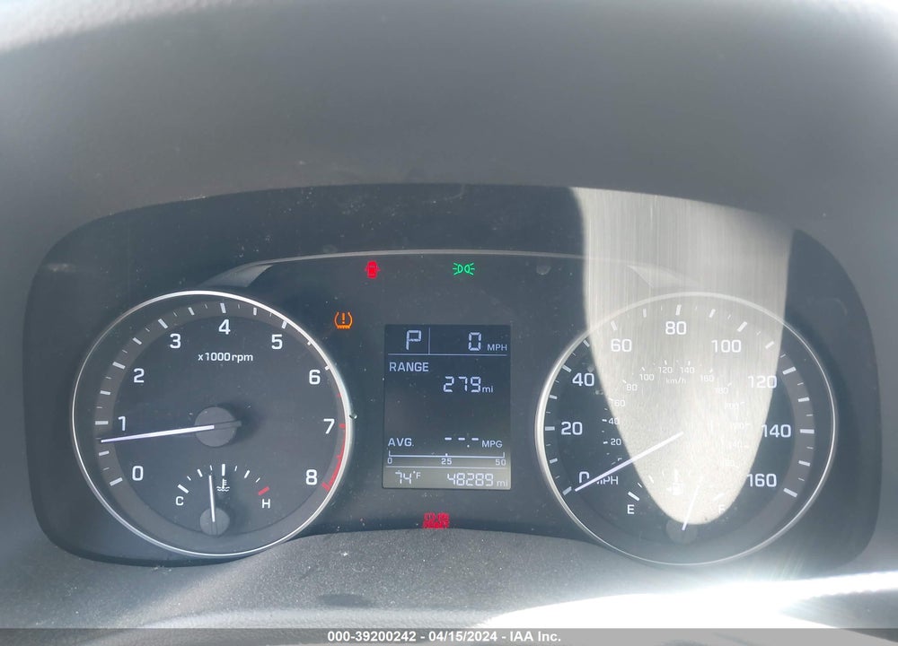 2017 HYUNDAI ELANTRA SE VIN: KMHD74LF8HU125218
