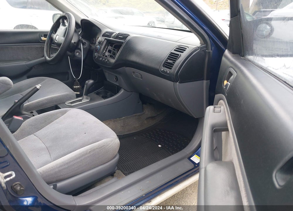 2002 HONDA CIVIC EX VIN: 1HGES26812L071980