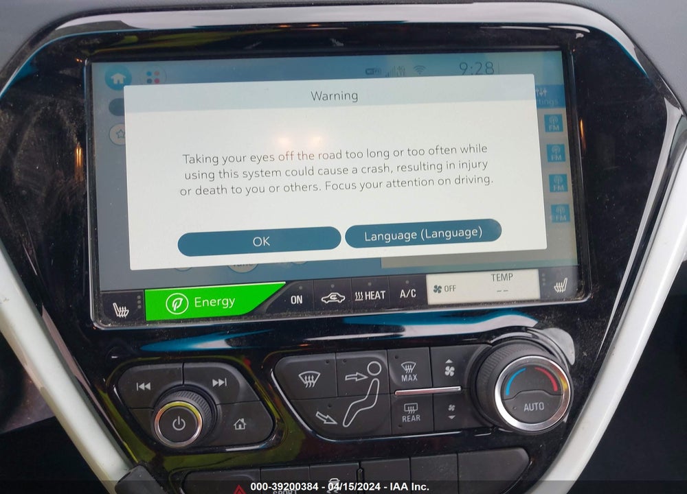 2021 CHEVROLET BOLT EV FWD LT VIN: 1G1FY6S0XM4112038