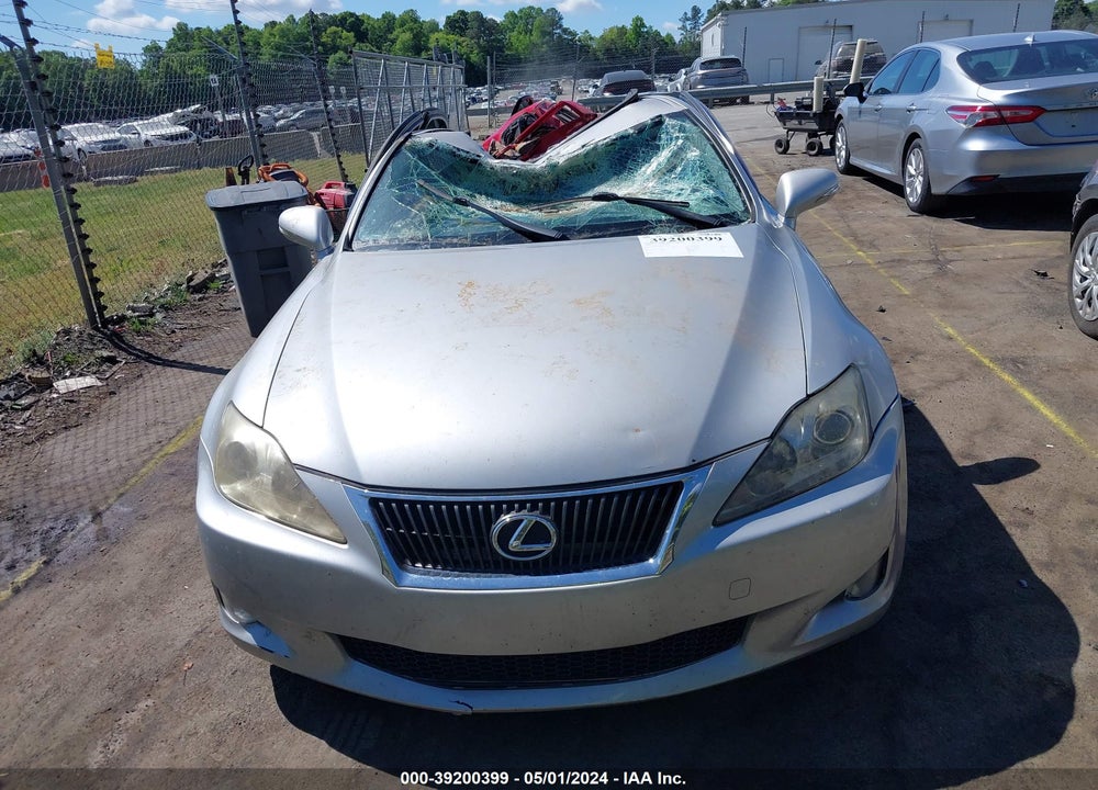2010 LEXUS IS 250 VIN: JTHBF5C25A5123037