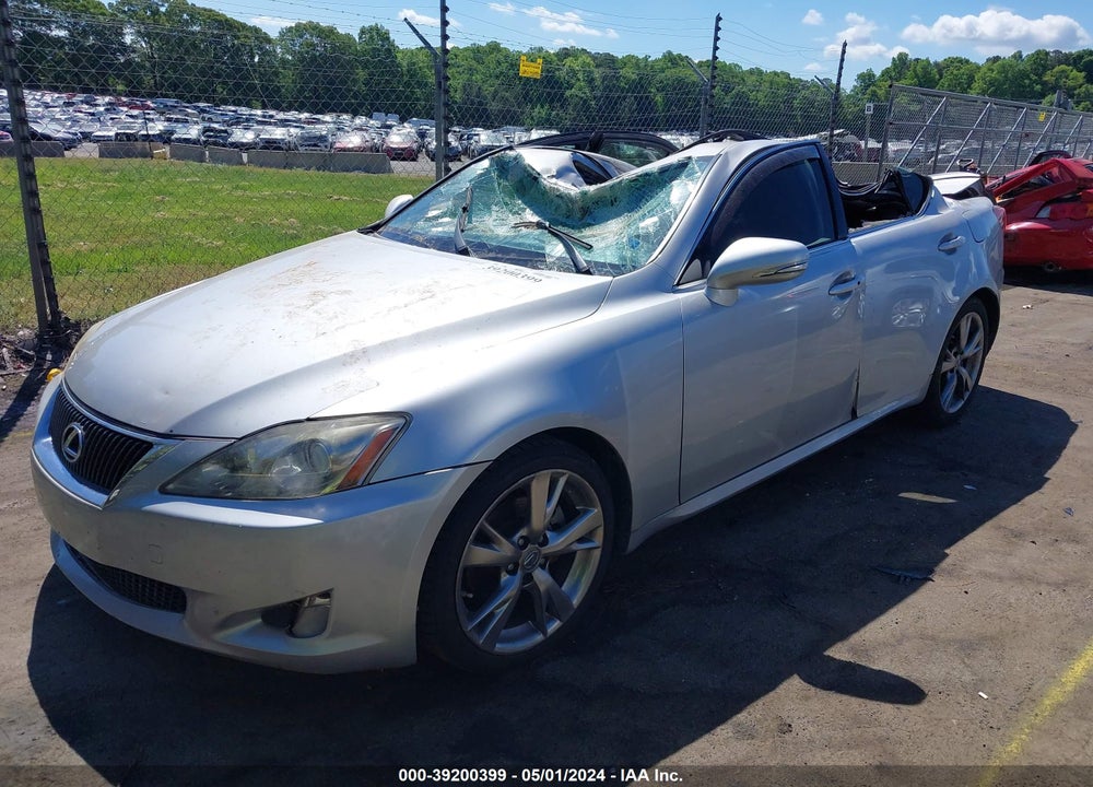 2010 LEXUS IS 250 VIN: JTHBF5C25A5123037