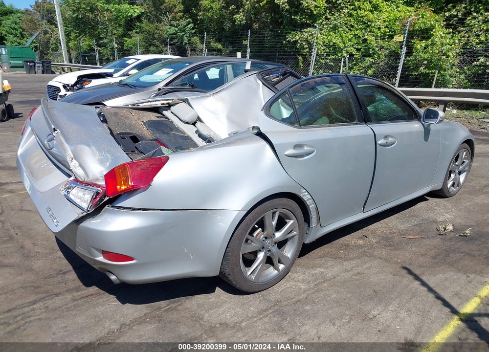 2010 LEXUS IS 250 VIN: JTHBF5C25A5123037