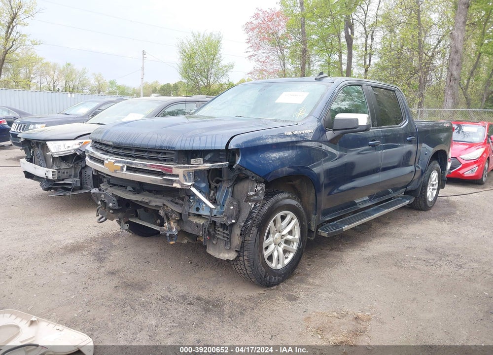 2020 CHEVROLET SILVERADO 1500 4WD SHORT BED LT VIN: 3GCUYDED7LG242264