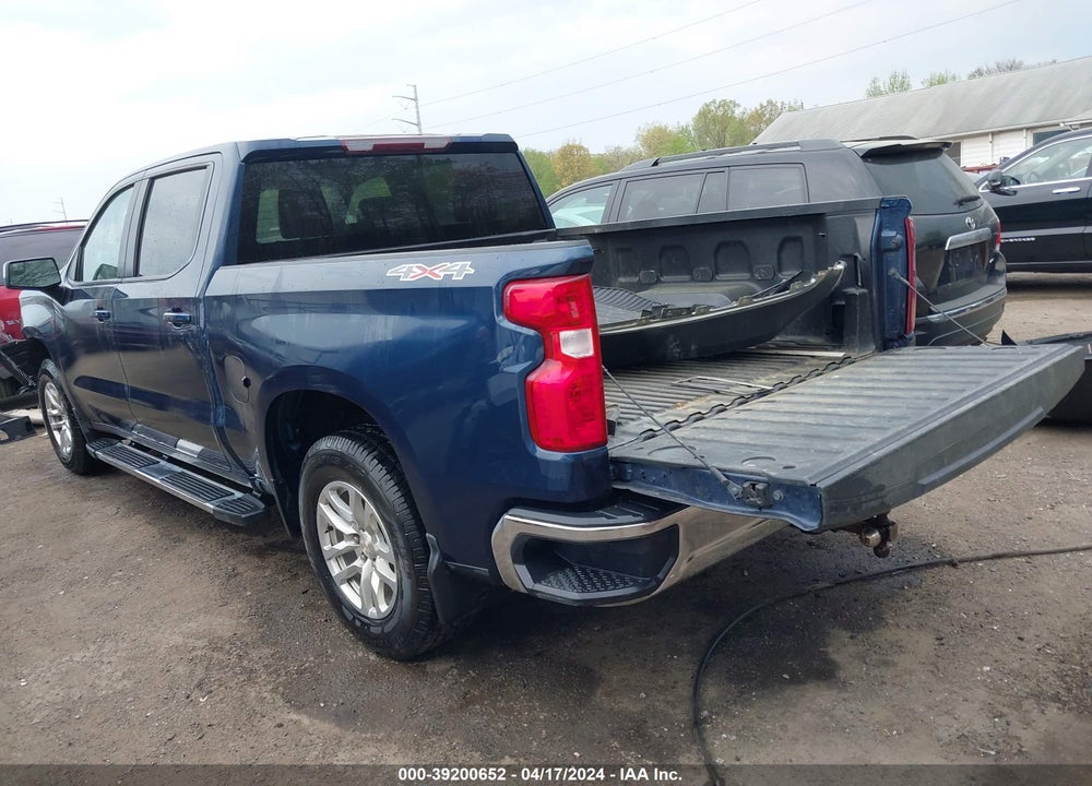 2020 CHEVROLET SILVERADO 1500 4WD SHORT BED LT VIN: 3GCUYDED7LG242264