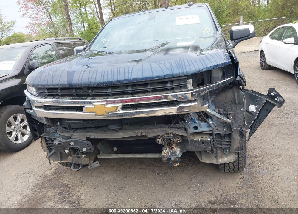 2020 CHEVROLET SILVERADO 1500 4WD SHORT BED LT VIN: 3GCUYDED7LG242264