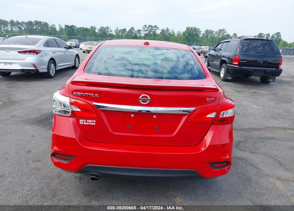 2019 NISSAN SENTRA SR VIN: 3N1AB7AP0KY345267
