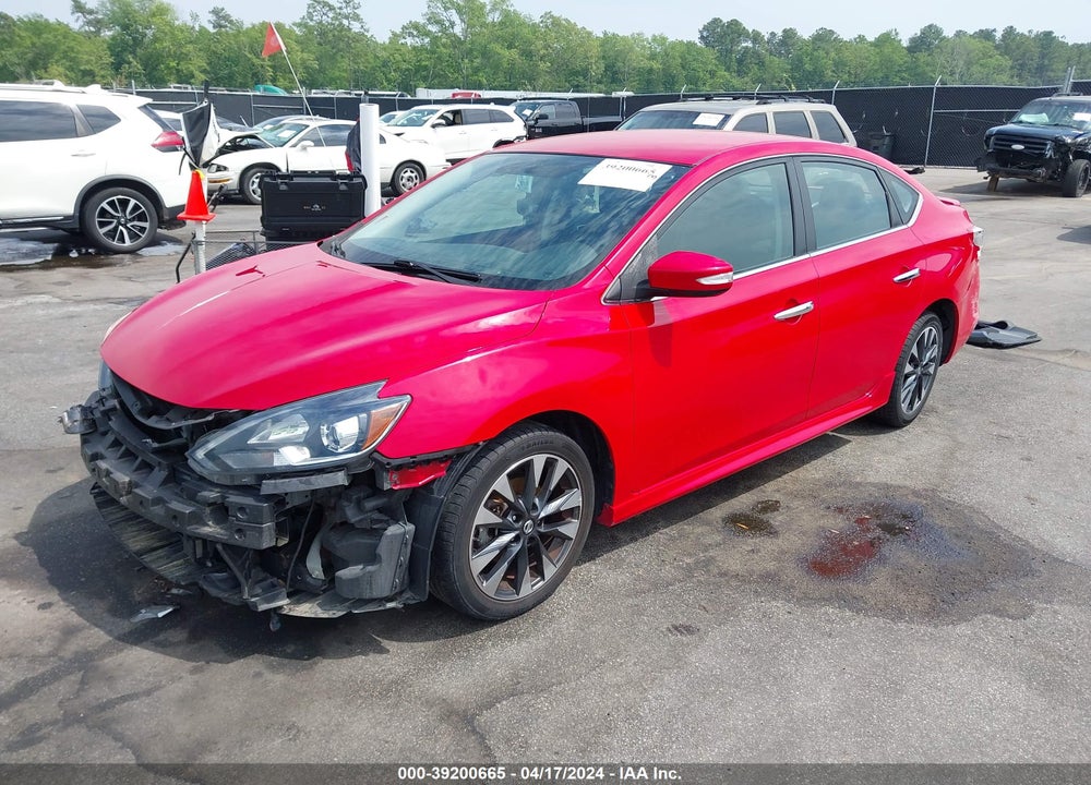 2019 NISSAN SENTRA SR VIN: 3N1AB7AP0KY345267