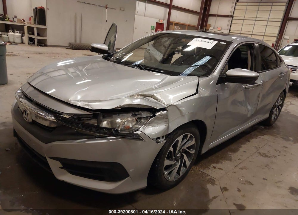 2017 HONDA CIVIC EX VIN: 19XFC2F78HE213606