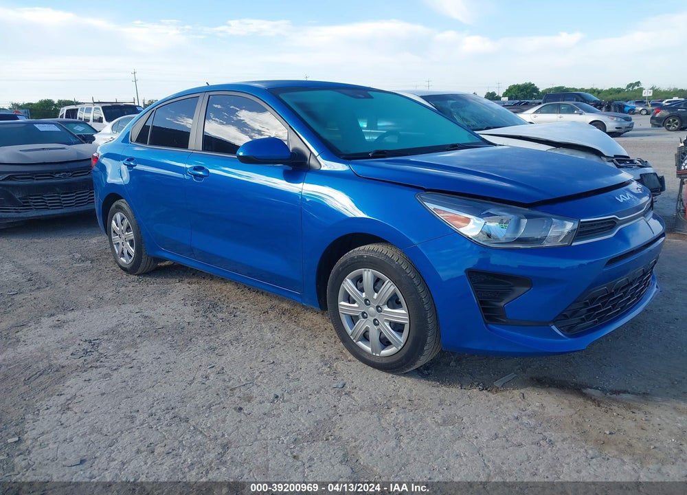 2022 KIA RIO S VIN: 3KPA24AD5NE491560