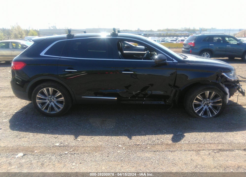 2016 LINCOLN MKX RESERVE VIN: 2LMTJ8LPXGBL75775