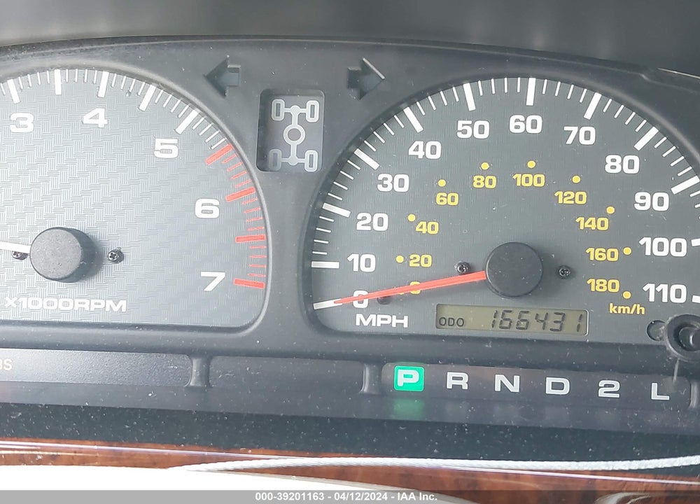 2000 TOYOTA 4RUNNER LIMITED V6 VIN: JT3HN87R0Y9037357