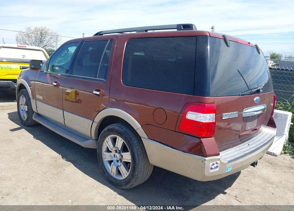 2007 FORD EXPEDITION EDDIE BAUER VIN: 1FMFU17547LA55934