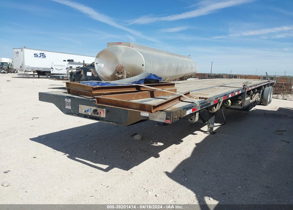 2019 TRANSCRAFT CORP FLATBED TRAILER VIN: 1TTF482S6K3125974