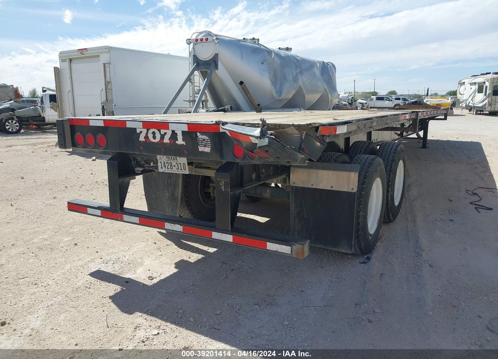 2019 TRANSCRAFT CORP FLATBED TRAILER VIN: 1TTF482S6K3125974