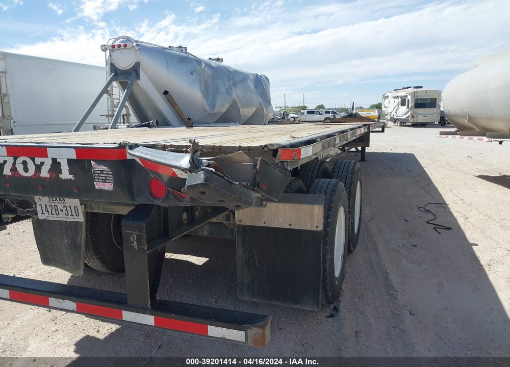 2019 TRANSCRAFT CORP FLATBED TRAILER VIN: 1TTF482S6K3125974