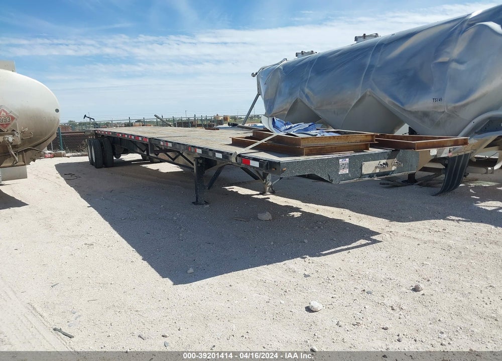 2019 TRANSCRAFT CORP FLATBED TRAILER VIN: 1TTF482S6K3125974
