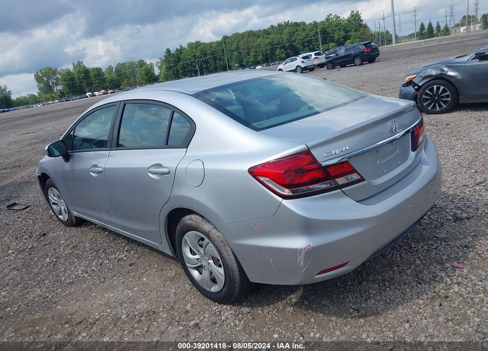 2015 HONDA CIVIC LX VIN: 19XFB2F58FE009578