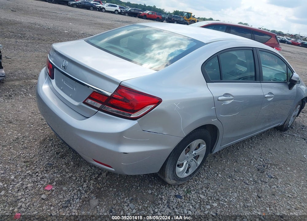 2015 HONDA CIVIC LX VIN: 19XFB2F58FE009578