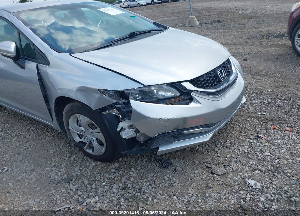 2015 HONDA CIVIC LX VIN: 19XFB2F58FE009578