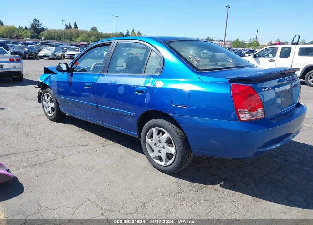 2004 HYUNDAI ELANTRA GLS/GT VIN: KMHDN46D24U887969