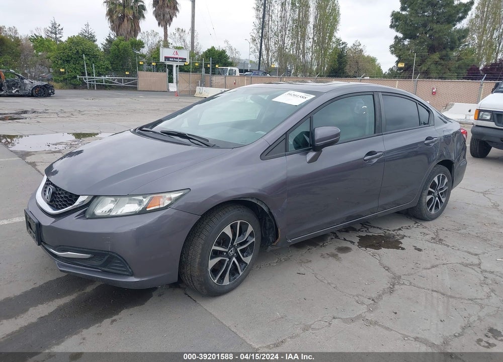 2015 HONDA CIVIC EX VIN: 19XFB2F89FE285732