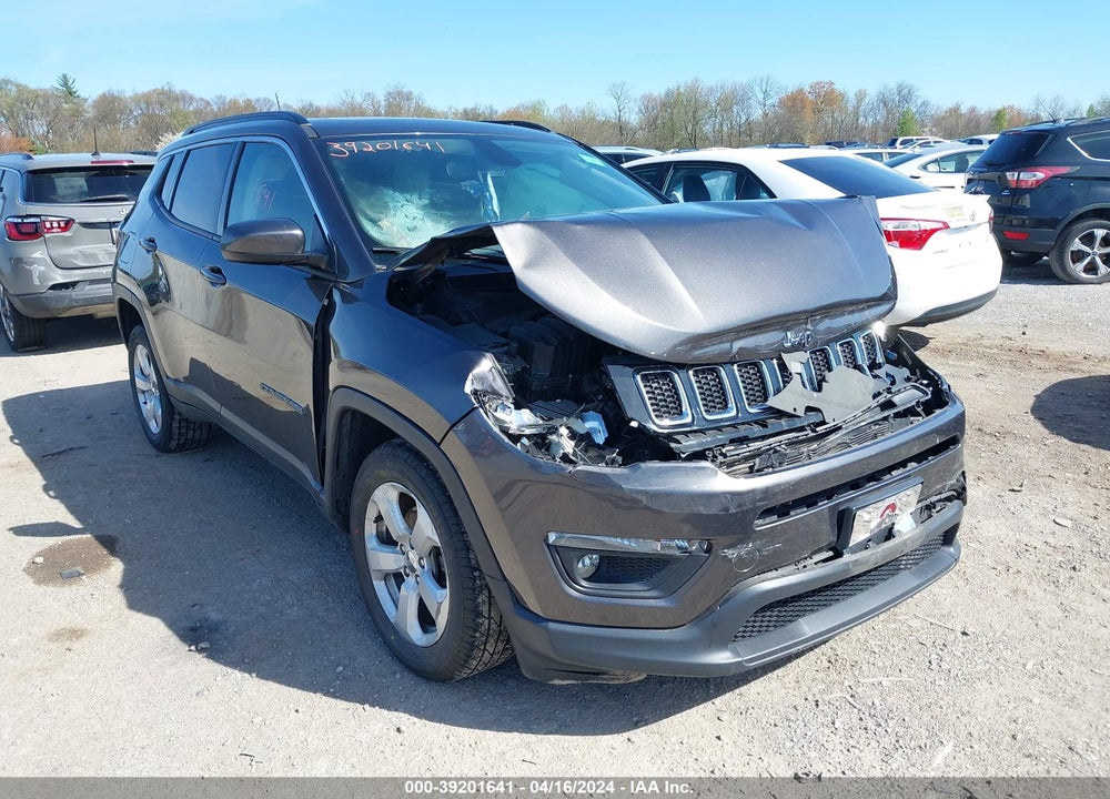 2019 JEEP COMPASS LATITUDE 4X4 VIN: 3C4NJDBB1KT740610