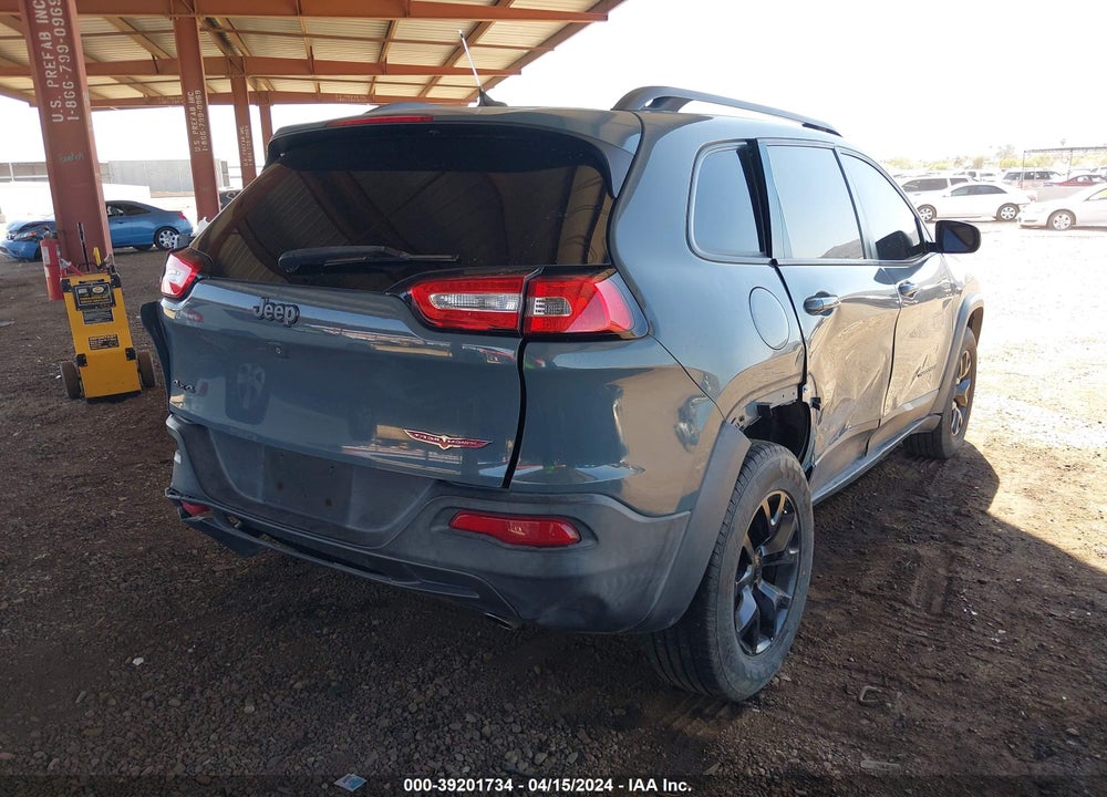 2014 JEEP CHEROKEE TRAILHAWK VIN: 1C4PJMBS7EW257985