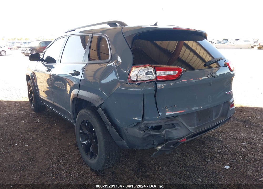 2014 JEEP CHEROKEE TRAILHAWK VIN: 1C4PJMBS7EW257985