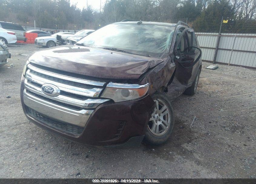 2012 FORD EDGE VIN: 2FMDK3GCXCBA12507