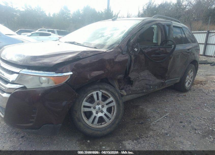 2012 FORD EDGE VIN: 2FMDK3GCXCBA12507