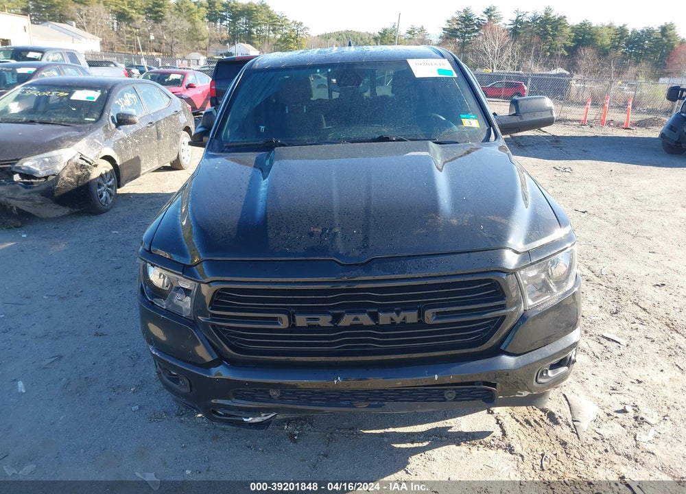 2020 RAM 1500 BIG HORN QUAD CAB 4X4 6'4 BOX VIN: 1C6SRFBT6LN318731