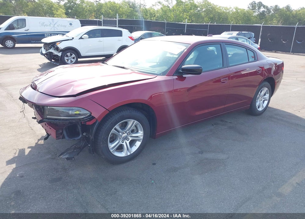 2023 DODGE CHARGER SXT VIN: 2C3CDXBG0PH697796