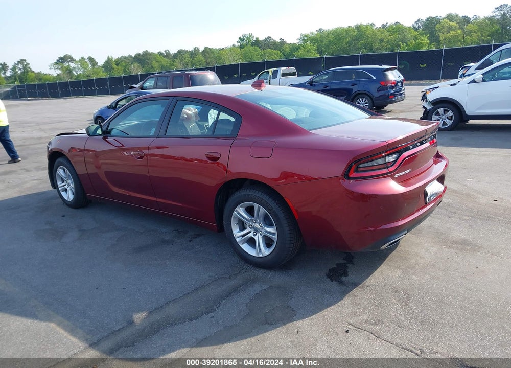 2023 DODGE CHARGER SXT VIN: 2C3CDXBG0PH697796