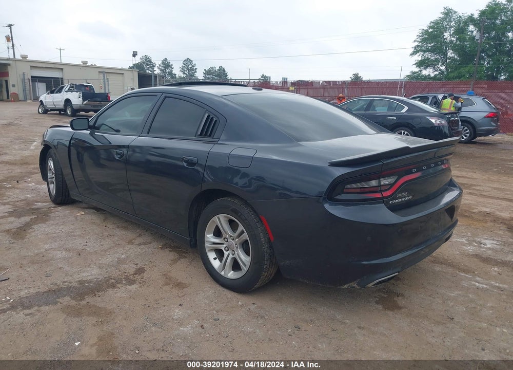 2019 DODGE CHARGER SXT RWD VIN: 2C3CDXBG8KH695870