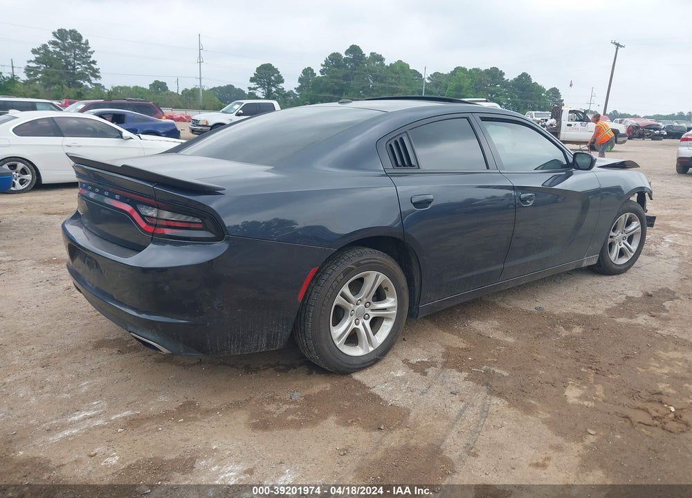 2019 DODGE CHARGER SXT RWD VIN: 2C3CDXBG8KH695870
