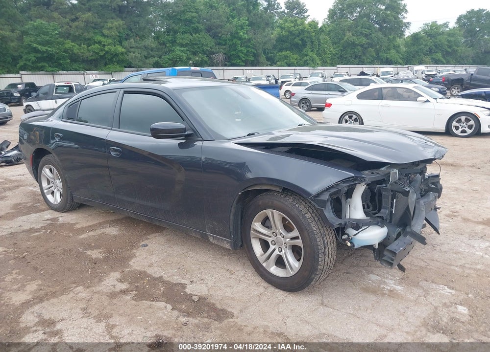2019 DODGE CHARGER SXT RWD VIN: 2C3CDXBG8KH695870