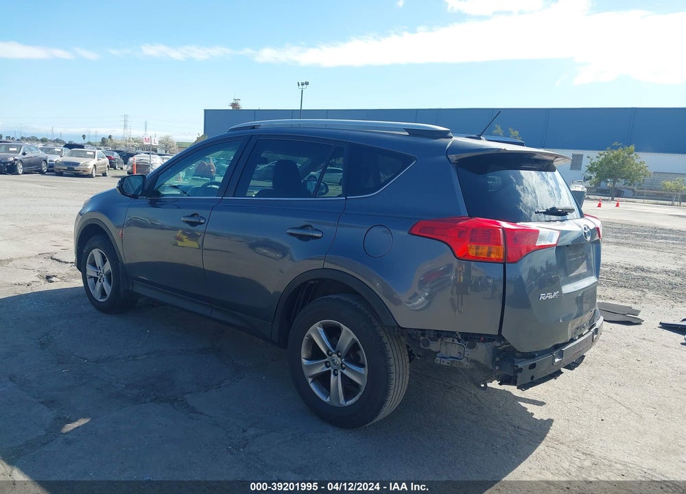 2015 TOYOTA RAV4 XLE VIN: 2T3RFREV7FW247549