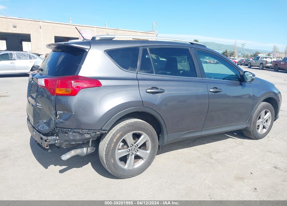 2015 TOYOTA RAV4 XLE VIN: 2T3RFREV7FW247549
