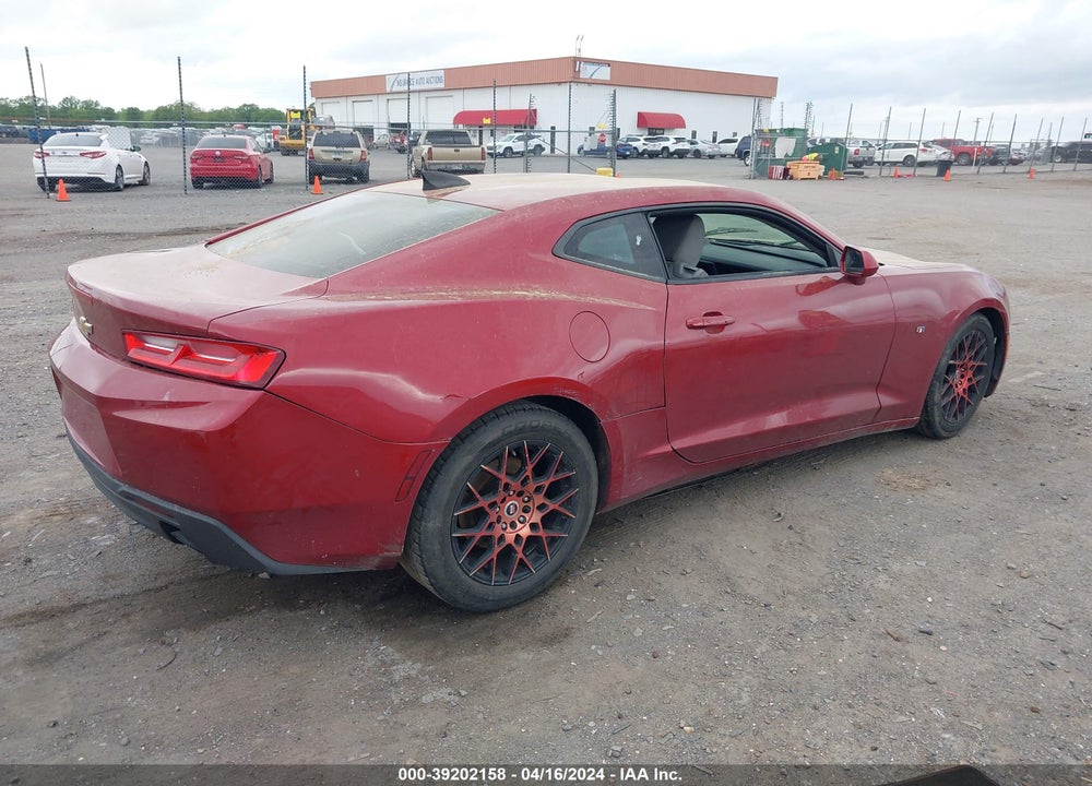 2016 CHEVROLET CAMARO 1LT VIN: 1G1FB1RX3G0168308